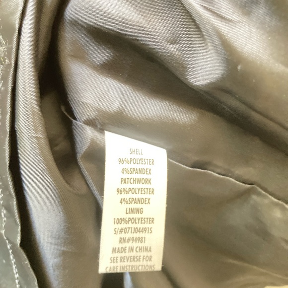 Forever21 | Silky Geometric Halter Dress - M, Black/Yellow/White - Picture 12 of 13